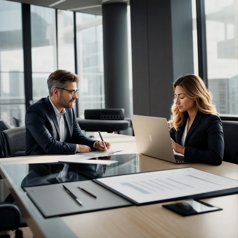 One-on-one executive coaching session