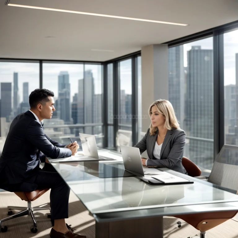 Executive coaching meeting